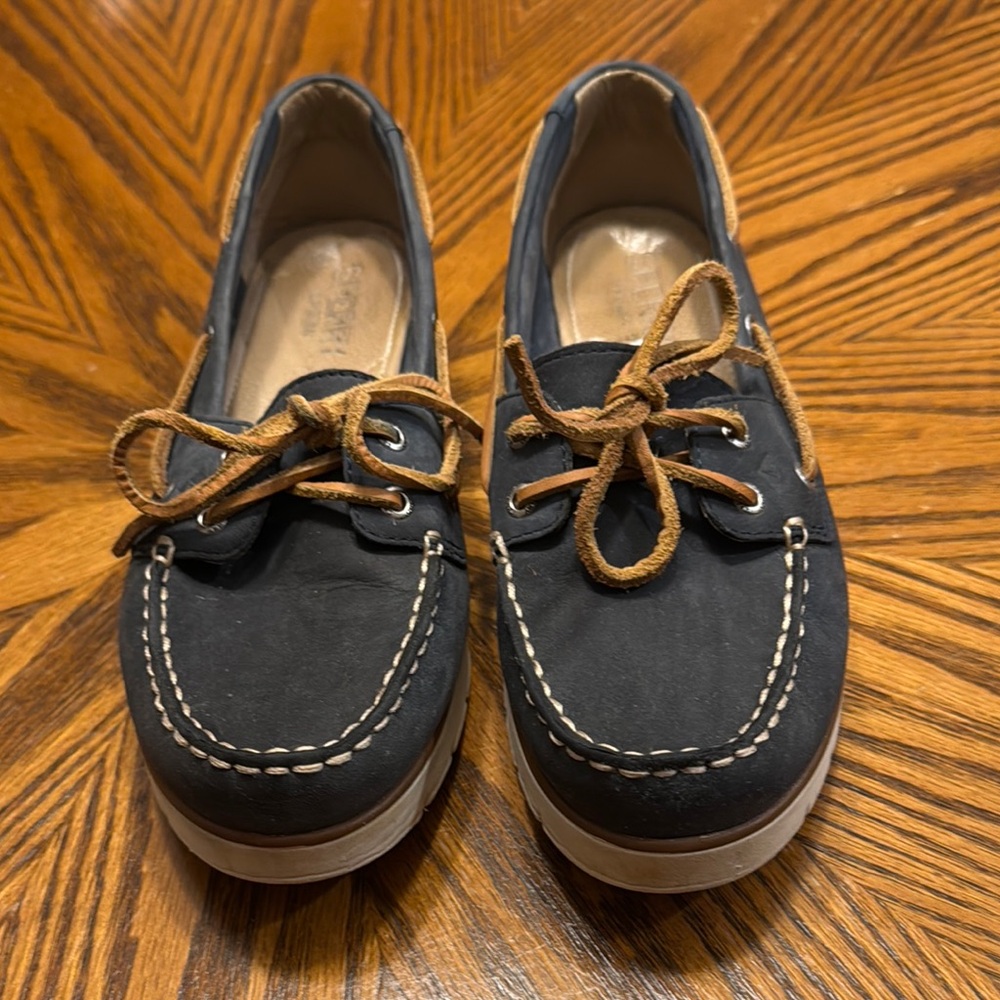 Sperry Blue Boat Shoes